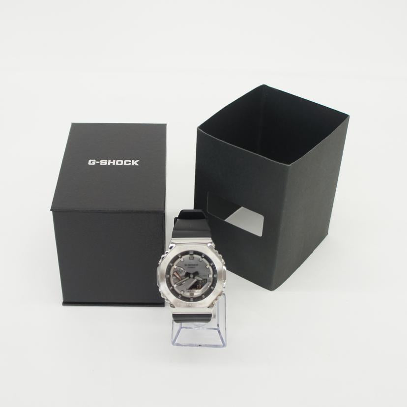 CASIO カシオ/G-SHOCKオクタゴン/メタルベゼル/デジアナウォッチ/クォーツ/GM-2100-1AJF//D1A***/Aランク/18