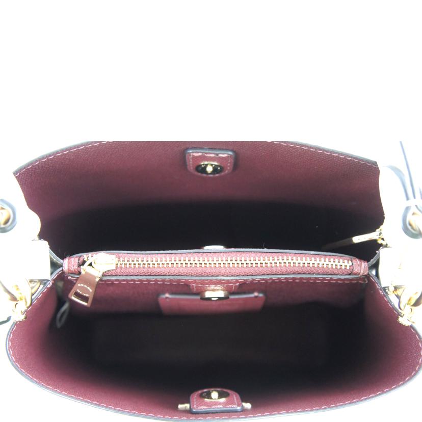 COACH コーチ/シグネチャー/2WAYショルダー/ベージュ/2312//A24**/Aランク/64