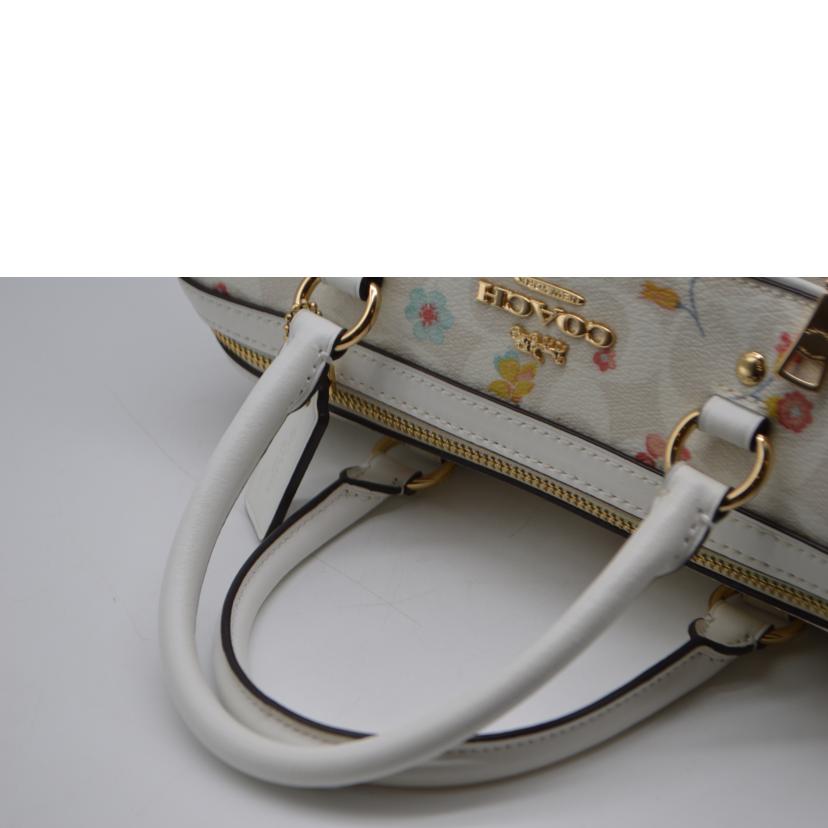 COACH コーチ/シグネチャーミスティカルフローラル2wayレザーハンド/C8615//A22**/ABランク/89