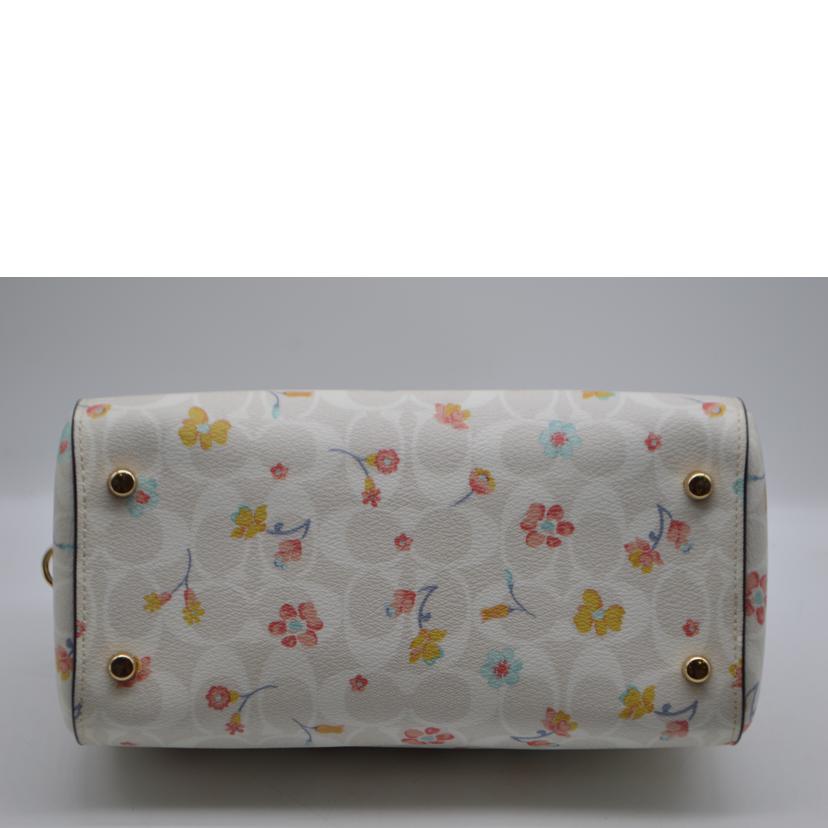 COACH コーチ/シグネチャーミスティカルフローラル2wayレザーハンド/C8615//A22**/ABランク/89