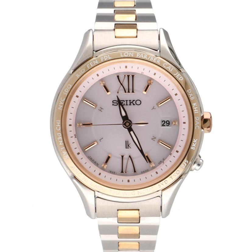 SEIKO セイコー/ルキア/レディース/電波ソーラー/1B25-0AH0//860***/Aランク/09