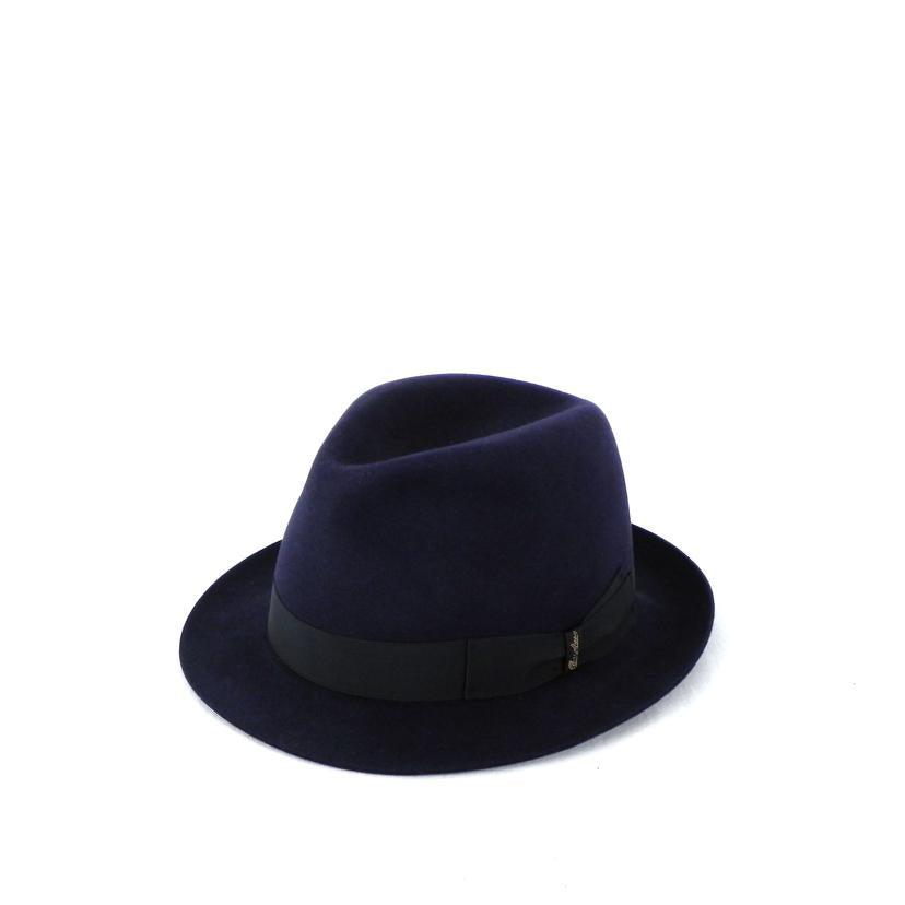 Borsalino ボルサリーノ/アレッサンドリア ファーフェルト 中折れハット//Aランク/81