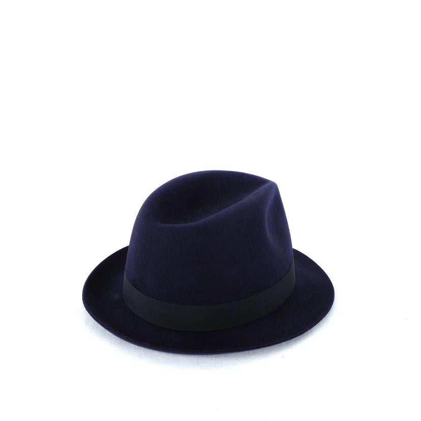 Borsalino ボルサリーノ/アレッサンドリア ファーフェルト 中折れハット//Aランク/81