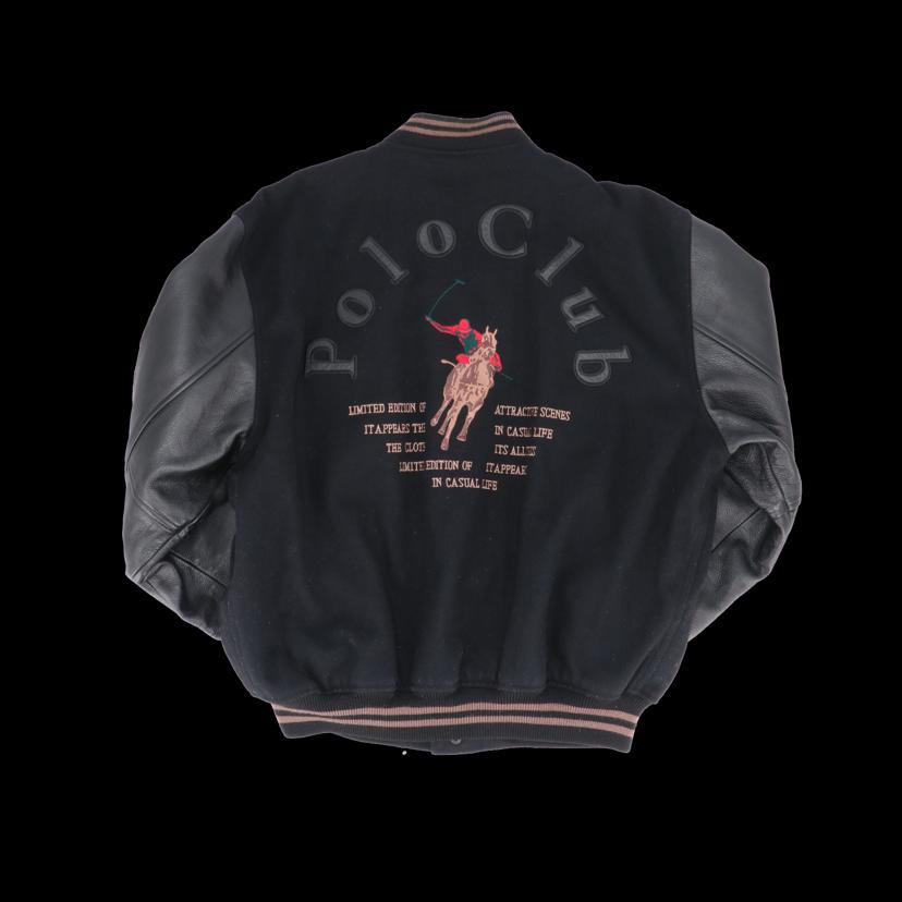 Polo Club/90’s//レザ-スタジャン/ヴィンテ-ジ/9264180366702//ABランク/18