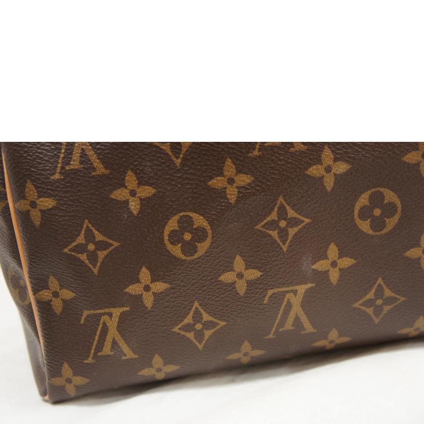 LOUIS VUITTON ルイヴィトン ルイ・ヴィトン ビトン ショルダーバッグ ハンドバッグ トートバッグ ブラウン メンズ レディース 定番 人気 LV 斜め掛け 肩がけ/スピーディ・バンドリエール30/モノグラム/M41112//CT0***/ABランク/92