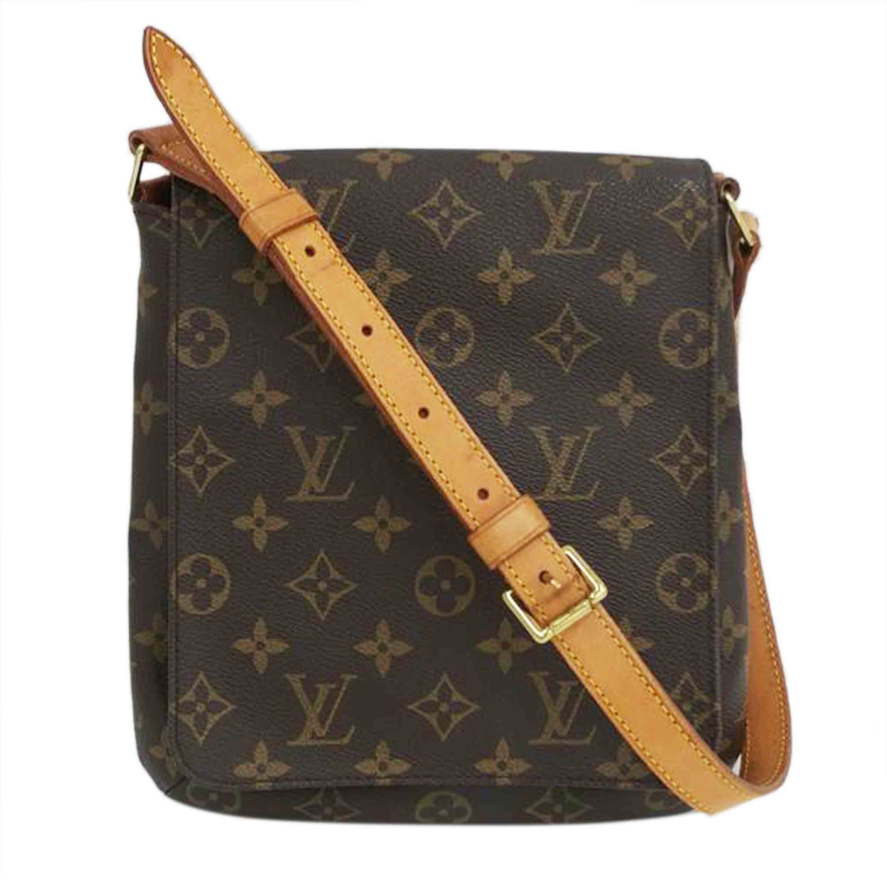 LOUIS VUITTON ルイヴィトン ルイ・ヴィトン ビトン ショルダーバッグ ハンドバッグ トートバッグ ブラウン メンズ レディース 定番 人気 LV 斜め掛け 肩がけ/ミュゼット・サルサ・ショートショルダー/モノグラム/M51258//AS0***/Bランク/82