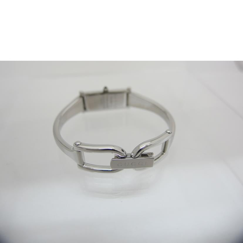 GUCCI グッチ/スクエアバングルウォッチ・GGシェル/クオーツ/1500L//141*****/Aランク/18