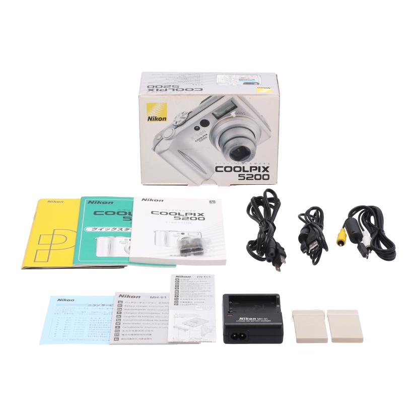 Nikon ニコン/デジタルカメラ(オールド)/COOLPIX 5200//2291895/Bランク/62