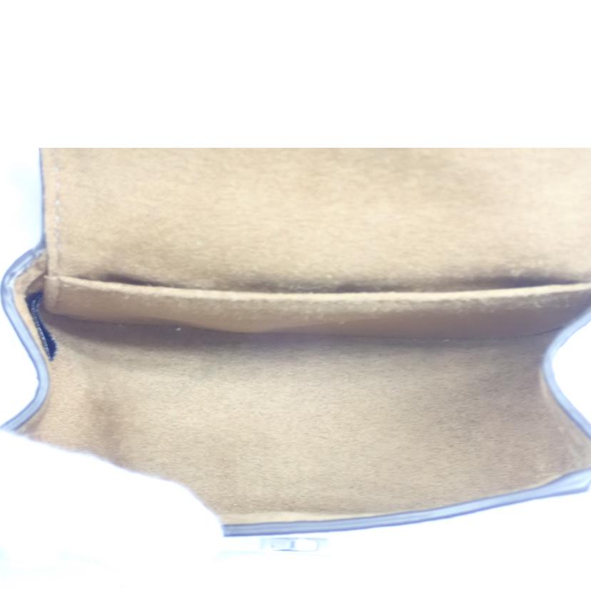 COACH/チェーンミニショルダーバッグ/シグネチャー/白/CK439//Aランク/62