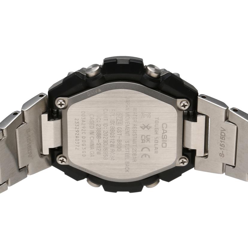 CASIO カシオ/G-CHOCK/G-STEEL/タフソーラー×スマホリンク/GST-B600D-1AJF//003*****/SAランク/20