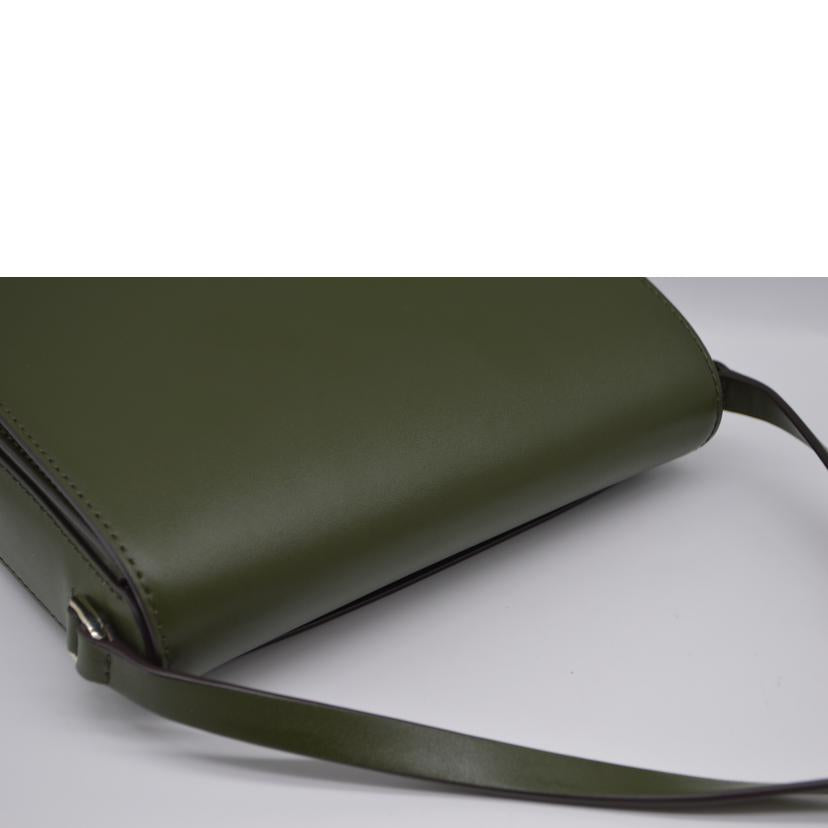 kate spade ケイトスペード/フェイスドームレザーショルダー/カーキ/WKRU6053//Aランク/89