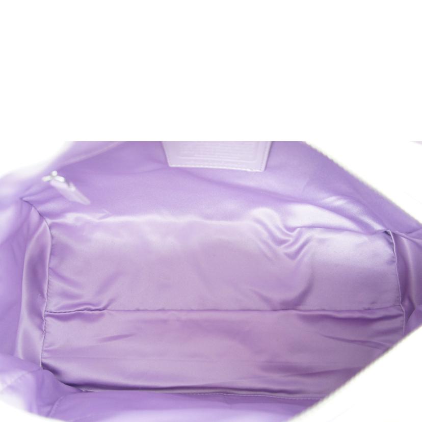 COACH コーチ/ショルダーバッグ/ボストンバッグ/ベージュ/パープル/F14478//K10**/Aランク/64