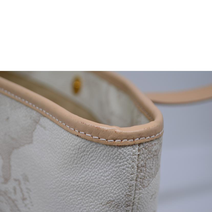 PRIMACLASSE プリマクッラセ/マップラインレザートート/ホワイト/01EC5D007618//Aランク/89