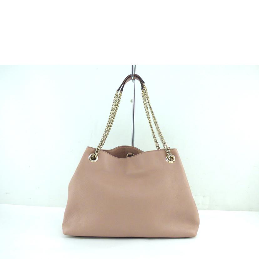 GUCCI グッチ/ソーホーチェーンショルダーバッグ/ピンク/カーフ/308982//001***/ABランク/64