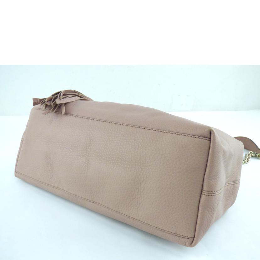 GUCCI グッチ/ソーホーチェーンショルダーバッグ/ピンク/カーフ/308982//001***/ABランク/64