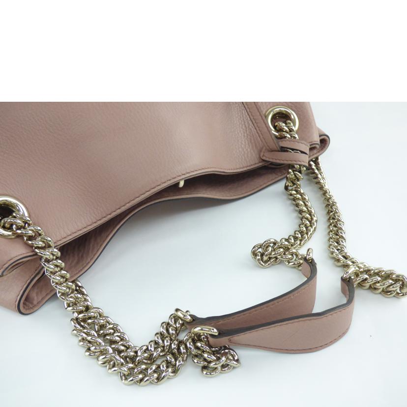 GUCCI グッチ/ソーホーチェーンショルダーバッグ/ピンク/カーフ/308982//001***/ABランク/64