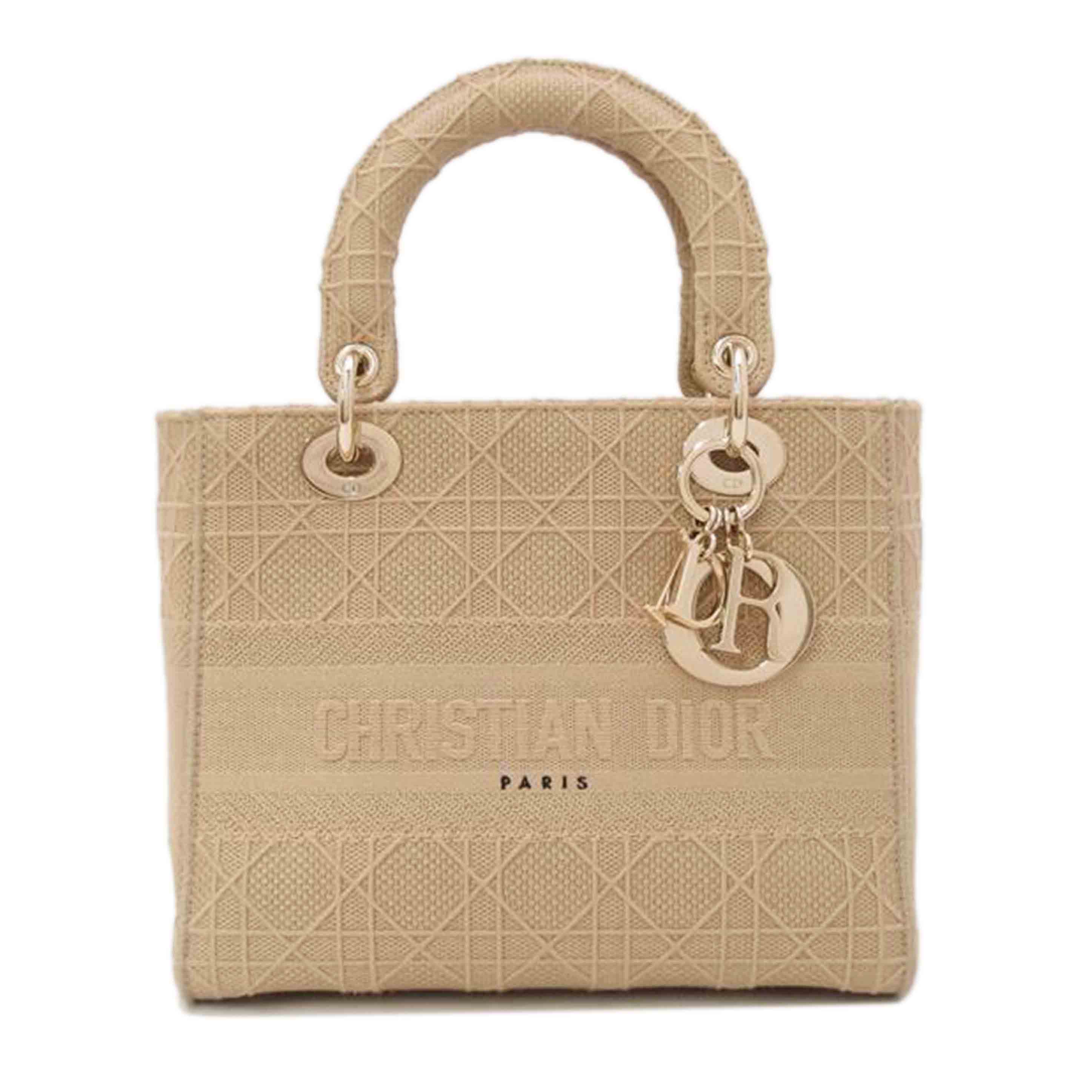 Christian Dior クリスチャンディオール/レディディオールD-LITEミディアム/ベージュ/M0565OREY M919//Aランク/69