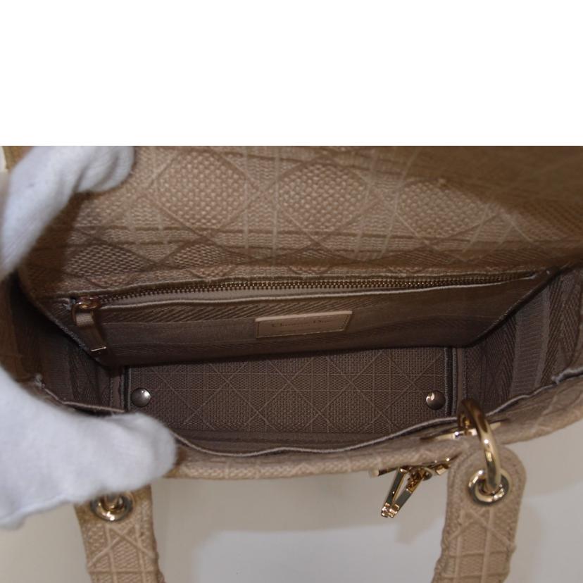 Christian Dior クリスチャンディオール/レディディオールD-LITEミディアム/ベージュ/M0565OREY M919//Aランク/69