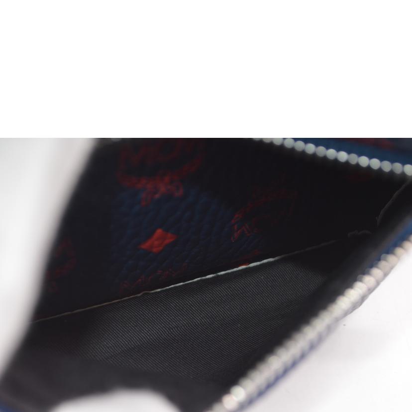 MCM エムシーエム/ヴィセトスレザーバックパック/ネイビーレッド/MMK9AVE51VS001//365**/Aランク/89