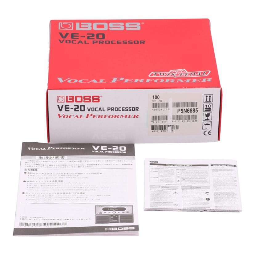 BOSS ボス /ボーカルプロセッサー/VE-20//P5N6885/Aランク/77