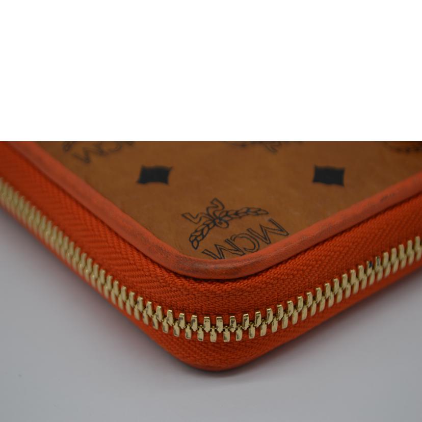 MCM エムシーエム/ヴィセトスリボンラウンドファスナー長財布/MYL7SLL02CO001//Bランク/89