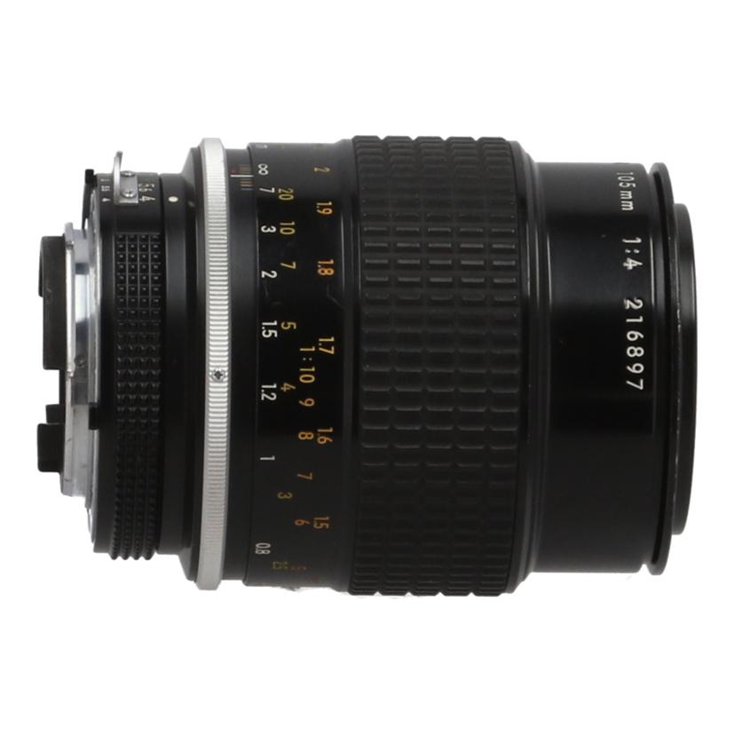 Nikon ニコン /交換レンズ/105mm/Ai マイクロ Nikkor 105mm F4//216897/Cランク/62