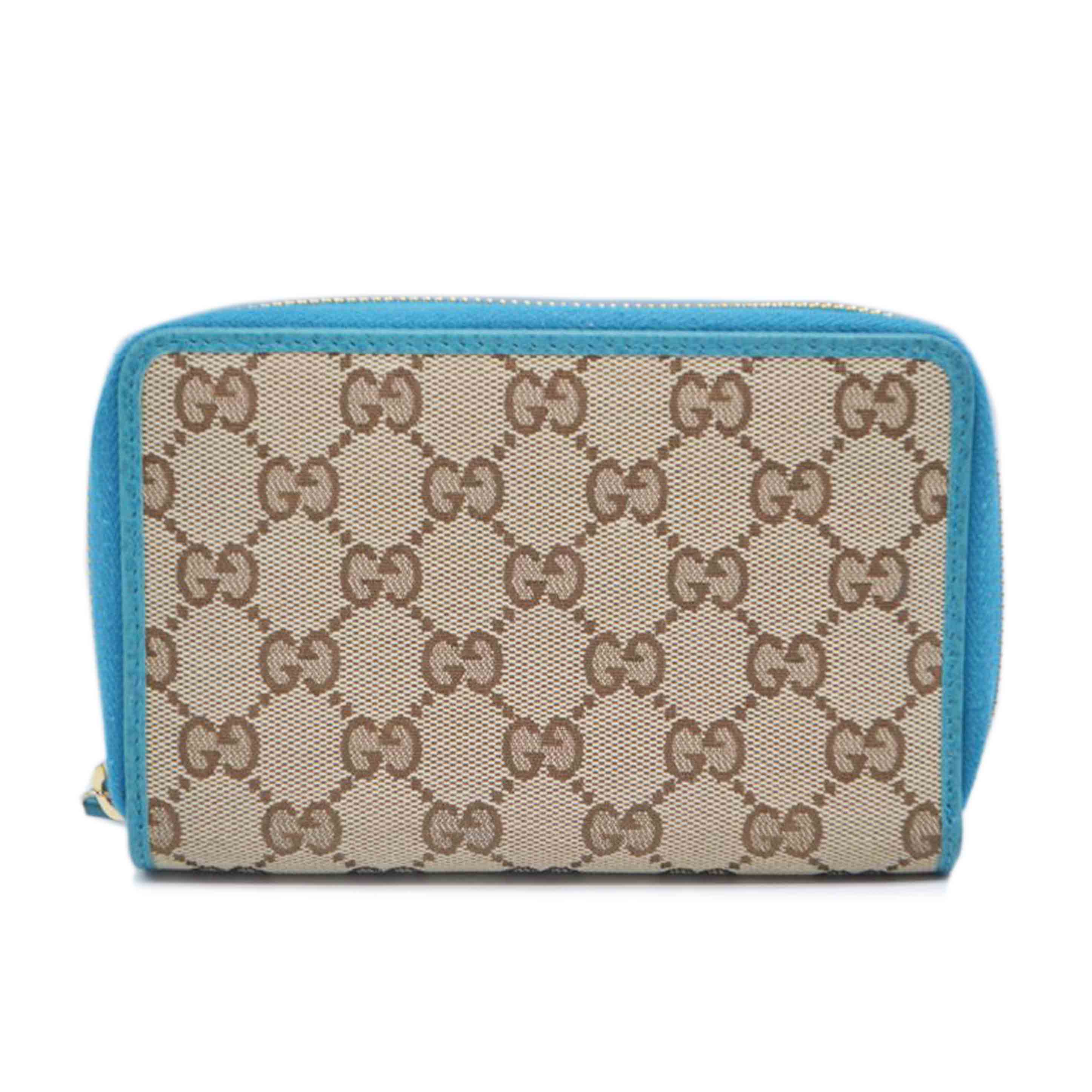 GUCCI グッチ/GGキャンバスコンパクトラウンドファスナー財布/420113//095*/ABランク/89