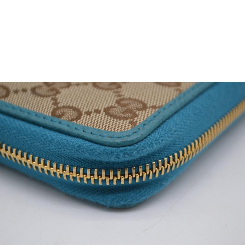 GUCCI グッチ/GGキャンバスコンパクトラウンドファスナー財布/420113//095*/ABランク/89