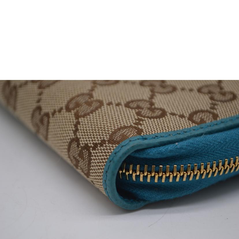 GUCCI グッチ/GGキャンバスコンパクトラウンドファスナー財布/420113//095*/ABランク/89