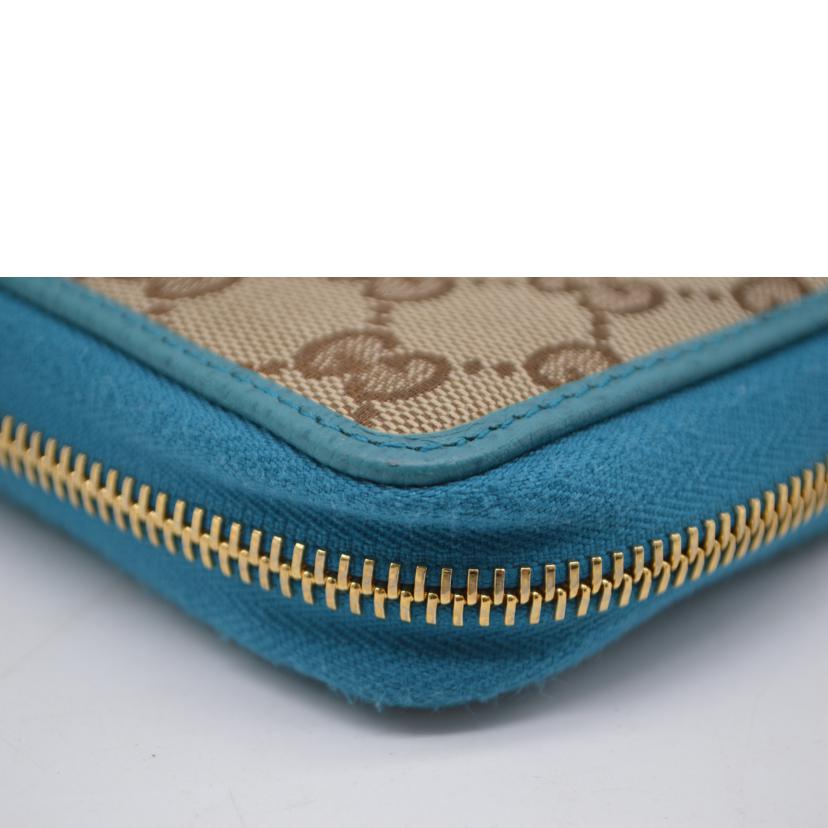 GUCCI グッチ/GGキャンバスコンパクトラウンドファスナー財布/420113//095*/ABランク/89
