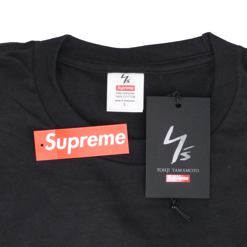Supreme シュプリーム/シュプリーム×Y’S/Tシャツ/ブラック//ABランク/18