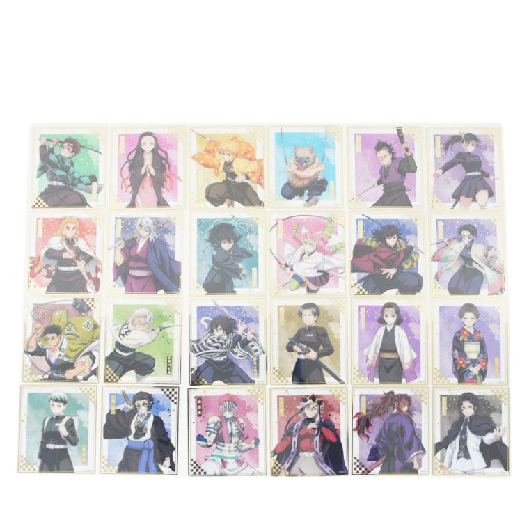 ANIPLEX アニプレックス/【未開封】全24種セット F賞 クリア色紙「アニプレックス オンラインくじ 劇場版 鬼滅の刃 無限城編 第一章 猗窩座再来 ~無限城決戦開幕~」//Sランク/01