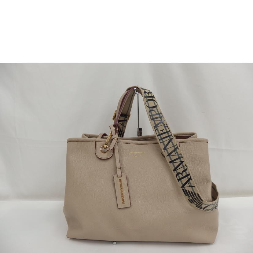 EMPORIO ARMANI エンポリオアルマーニ/EMPORIO ARMANI 2wayトートバッグ/ベージュ//BCランク/82