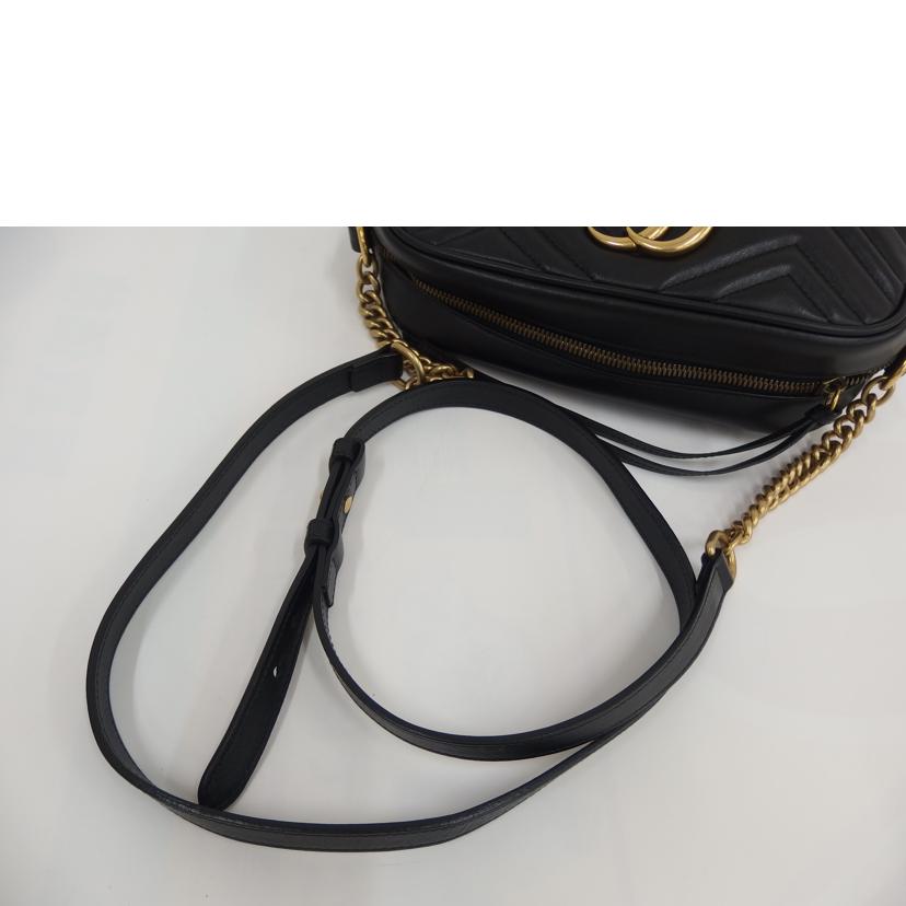 GUCCI グッチ/GGマーモント チェーンショルダーバッグ /447632//520***/ABランク/82