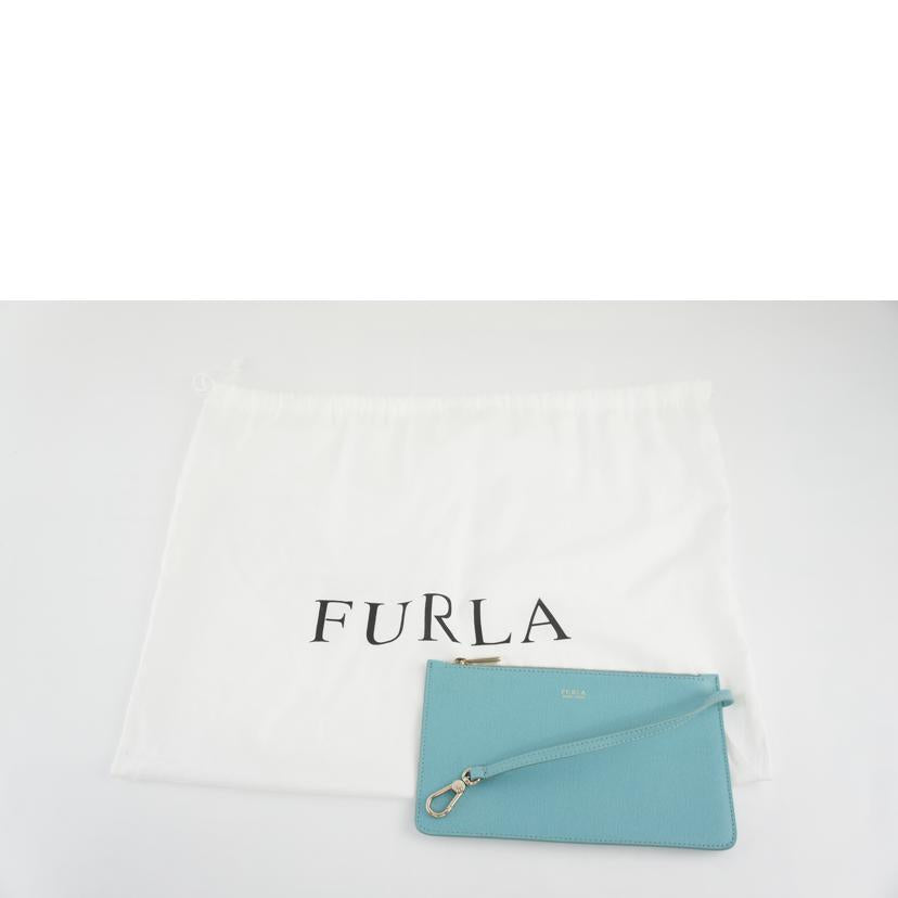 FURLA フルラ/2WAYハンド/ブルー/カーフ//Bランク/64