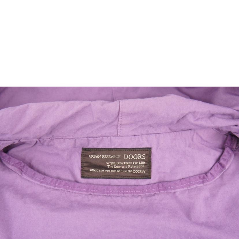 URBAN RESERCH DOORS アーバンリサーチドアーズ/カラージップパーカー/パープル/DR04-27M404//Bランク/64
