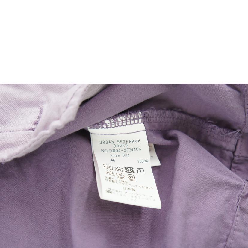 URBAN RESERCH DOORS アーバンリサーチドアーズ/カラージップパーカー/パープル/DR04-27M404//Bランク/64