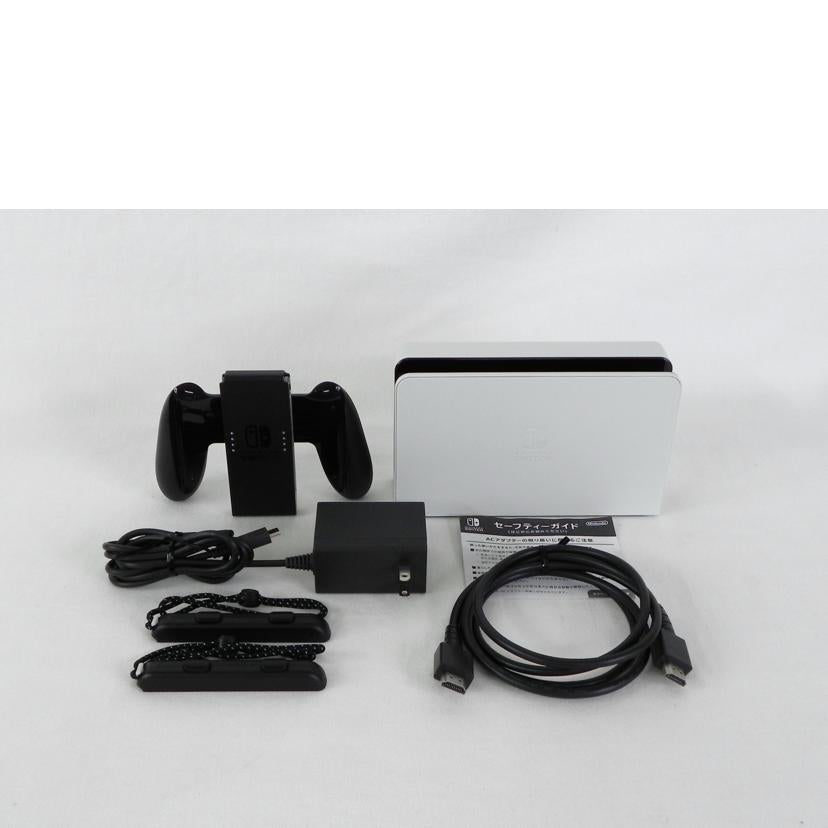 Nintendo 任天堂/ニンテンドーSwitch 有機ELモデル ホワイト/HEG-001//XTJ10748839756/Aランク/81