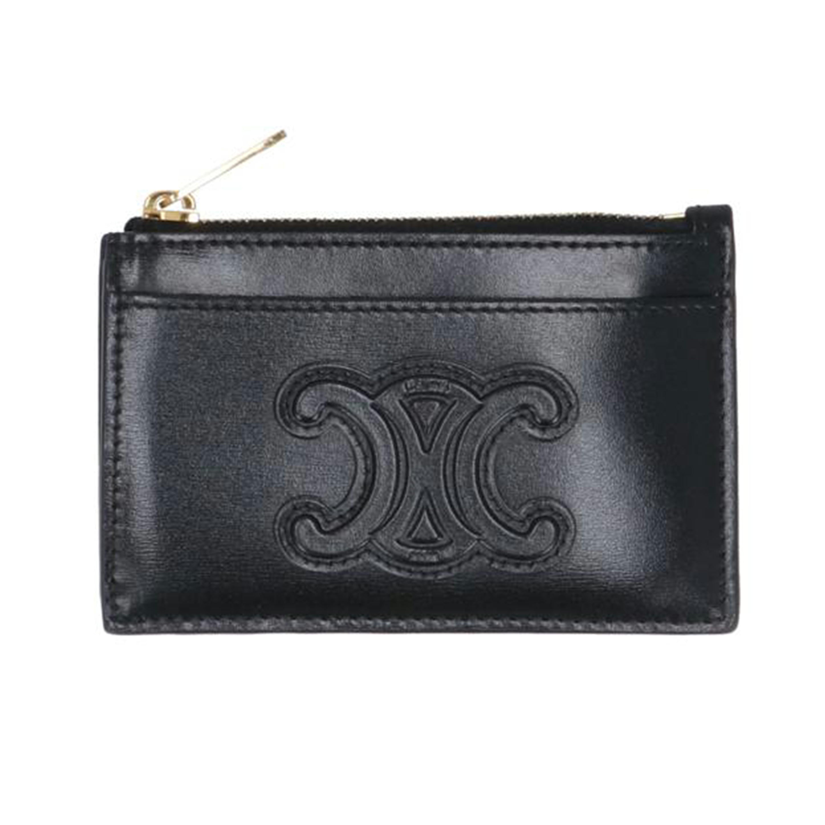 CELINE レザーケース ブラック/ダークグリーン CELINE（セリーヌ）商品一覧｜ワンダーレックス公式通販サイト