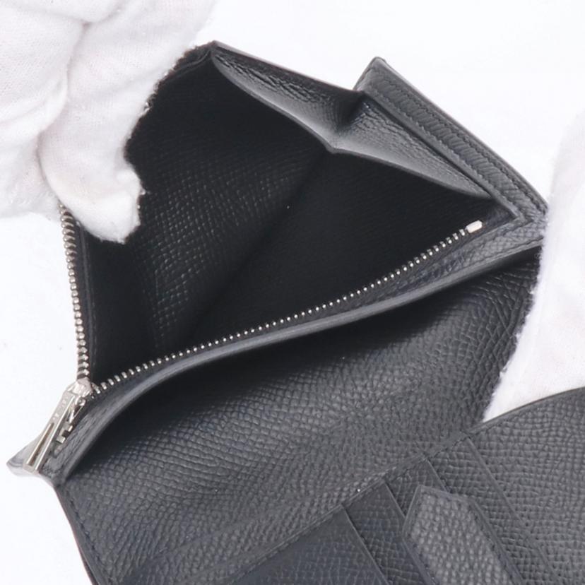 HERMES エルメス/ベアン/コンパクトウォレット/ヴォーエプソン//C M******/Aランク/75