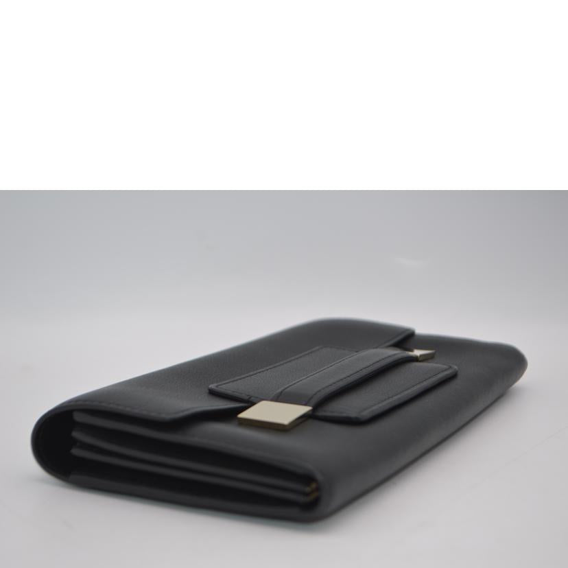 DELVAUX デルヴォー/マダムカーフレザーウォレット/ノワール//Aランク/89