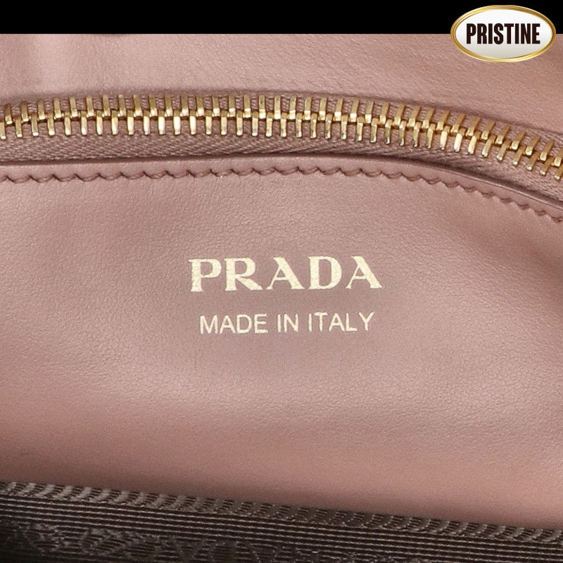 PRADA プラダ/☆サフィアーノモノクローム2wayハンド/1BA156//272*/SAランク/75