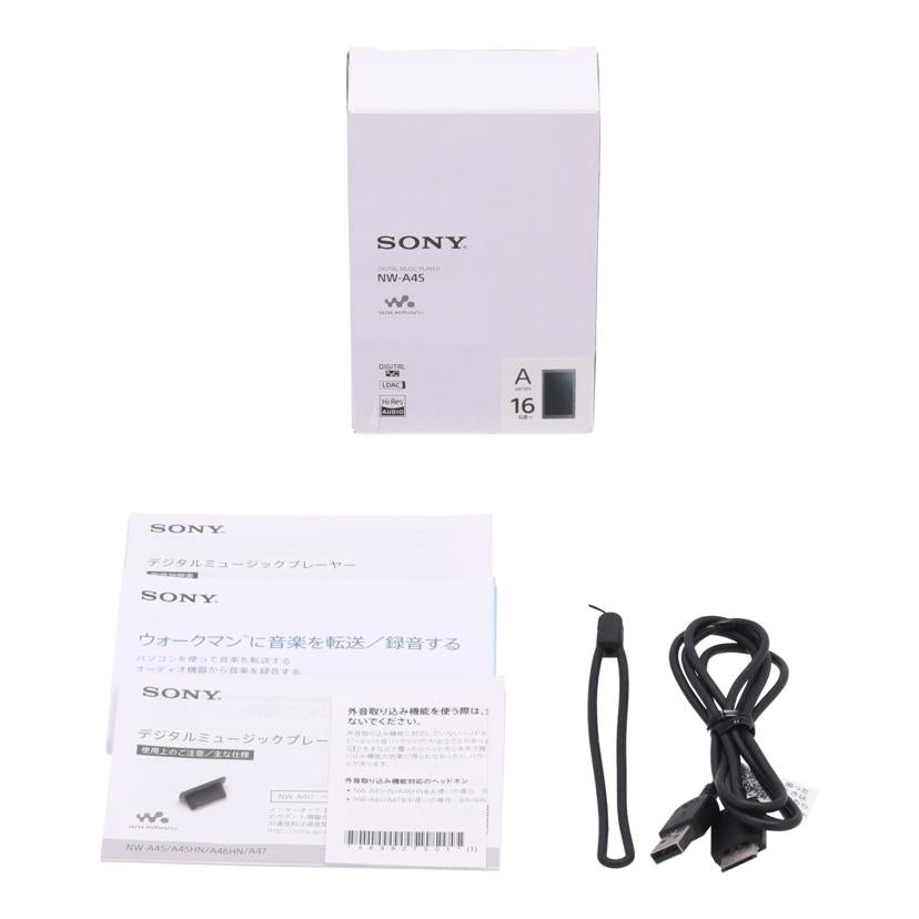 SONY ソニー /ハイレゾ対応ウォークマン 16GB/NW-A45//S015397690P/Bランク/67