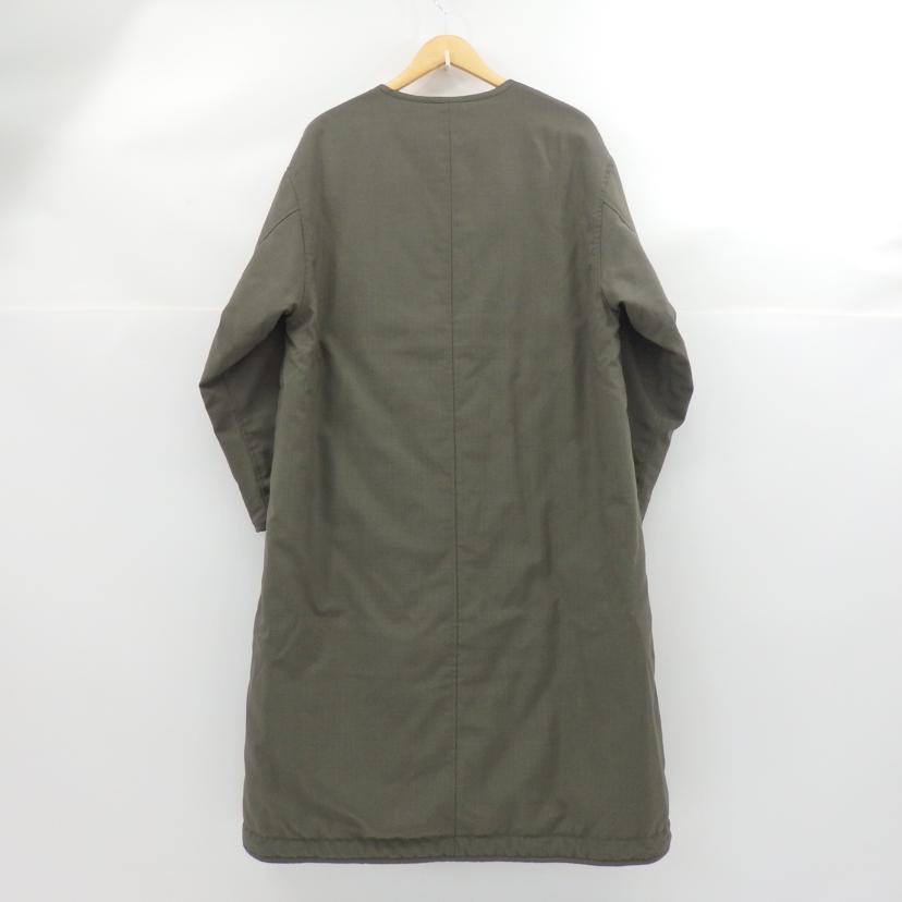 JOHNBULL ジョンブル/リップリバーシブル ミリタリー中綿ノーカラーロングコート/JL234L19 231-0259-00//Aランク/77