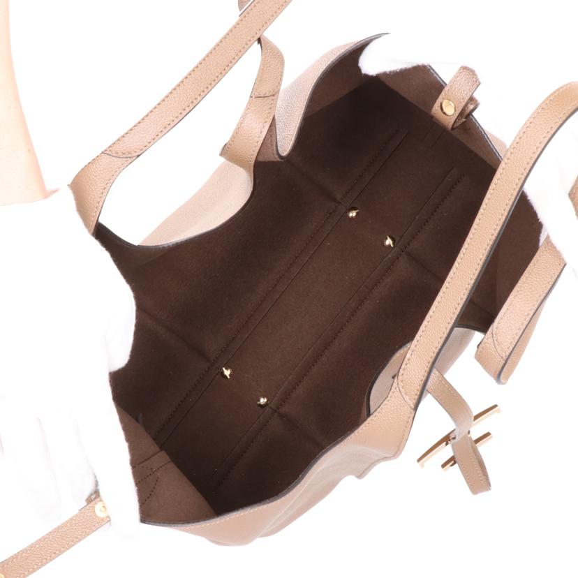 TODS トッズ/Tタイムレス/レザーショッピングバッグ/ブラウン/XBWTSBA0200Q8EC403//Aランク/18