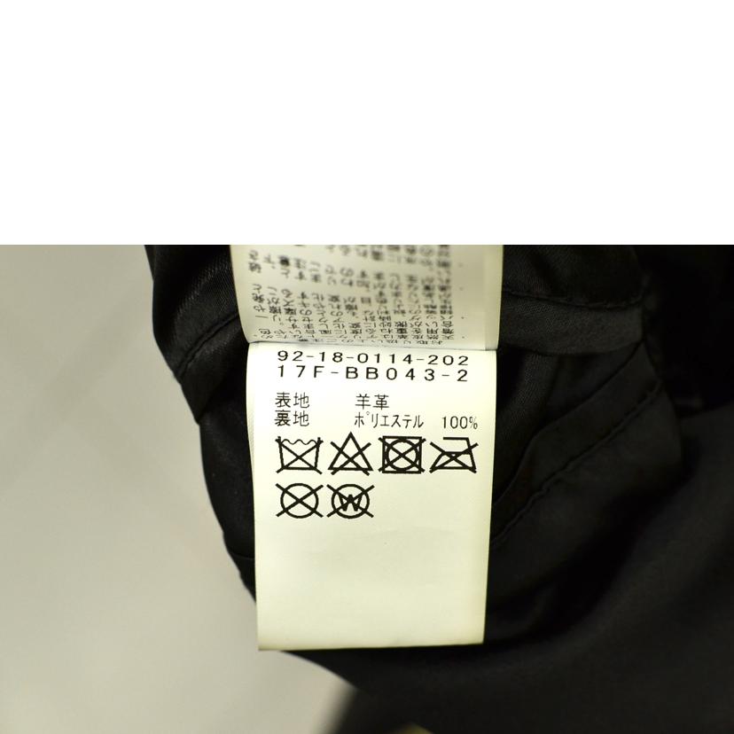 B:MING by BEAMS ビーミングバイビームス/ラムレザージャケット/92-18-0114-202//サイズ:M/ABランク/75