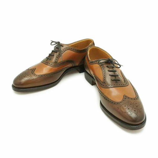 CROKETT&JONES クロケットアンドジョーンズ/ウイングチップ シューズ/ブラウン/J5608//X43969/SAランク/20