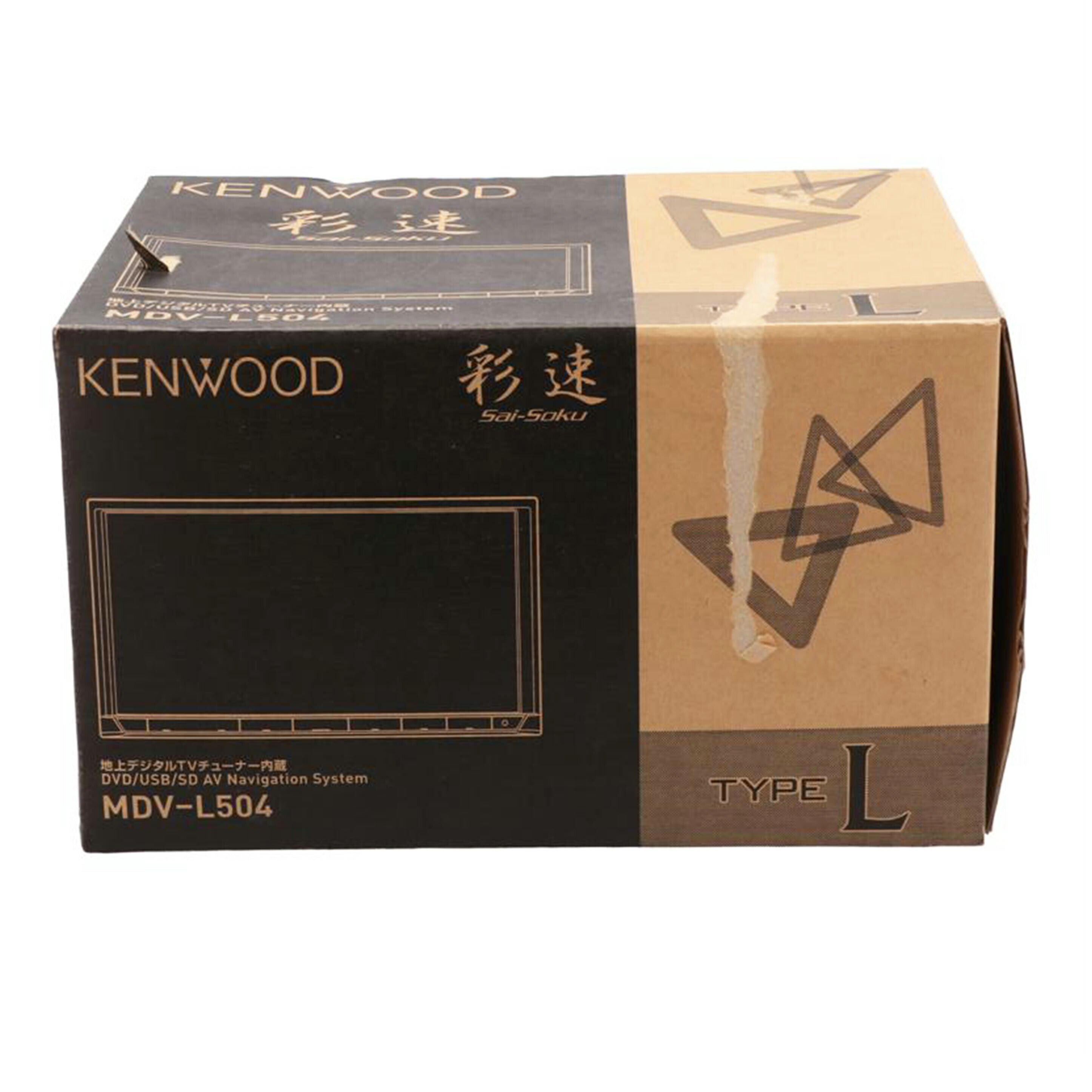 KENWOOD ケンウッド/インダッシュナビ 未使用品/MDV-L504//112X2565/Sランク/67