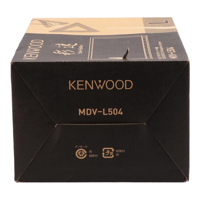 KENWOOD ケンウッド/インダッシュナビ 未使用品/MDV-L504//112X2565/Sランク/67