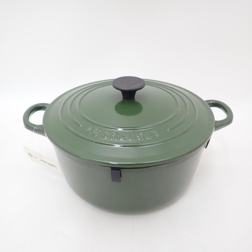 LE CREUSET ルクルーゼ/ル・クルーゼ ココット・ロンド 22cm//SAランク/69